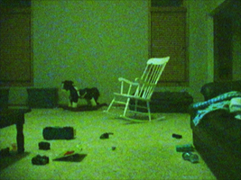 A paranormal event caught on tape.